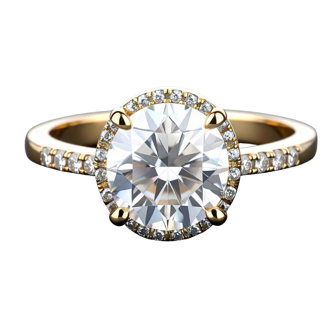 柔らかな光に包まれた指輪